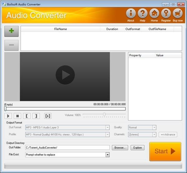 BoilsoftAudioConverter,音频编辑.
